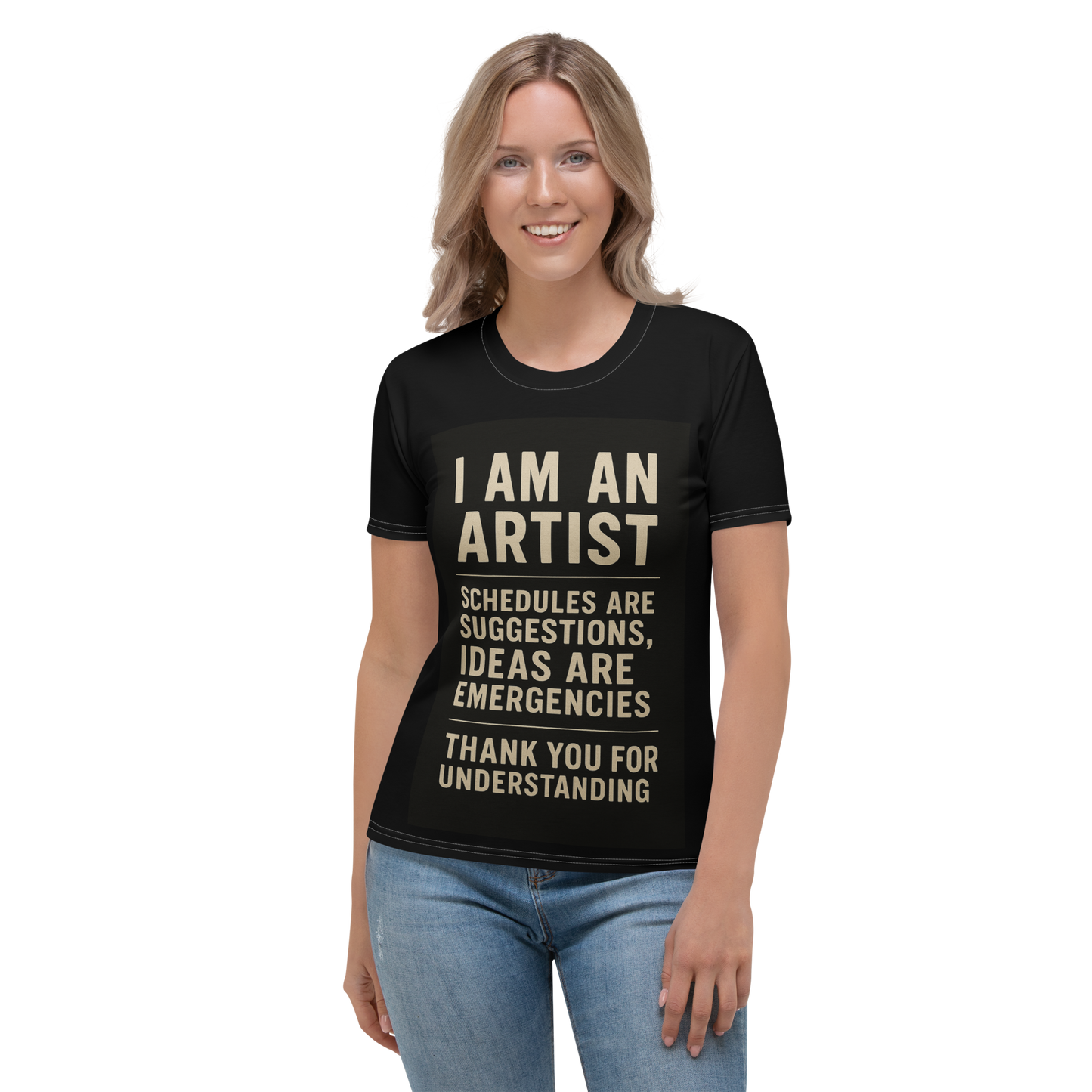 Ideas Are Emergencies Tee — Women’s Fit