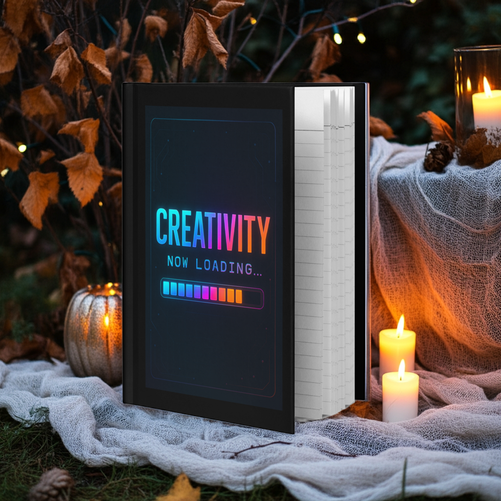 Hardcover Journal  Creativity Logbook