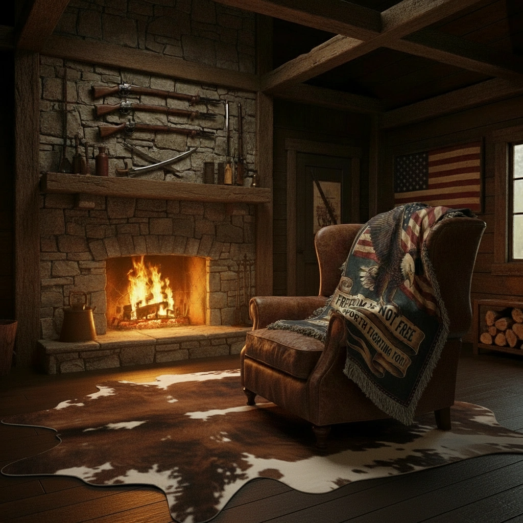 Woven Blankets - Freedom is not Free I 60" x 80"