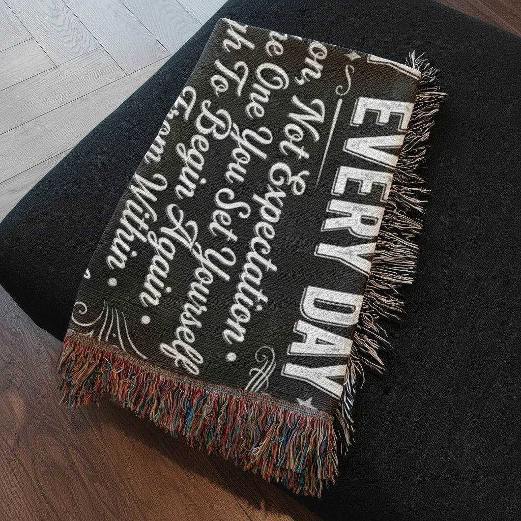 Woven Blankets - Choose Joy 60" x 80"